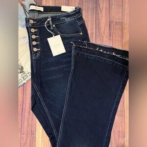 Plus Size KanCan Dark Blue Flare